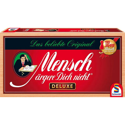 Schmidt Spiele Mensch ärgere Dich nicht - Deluxe, Brettspiel