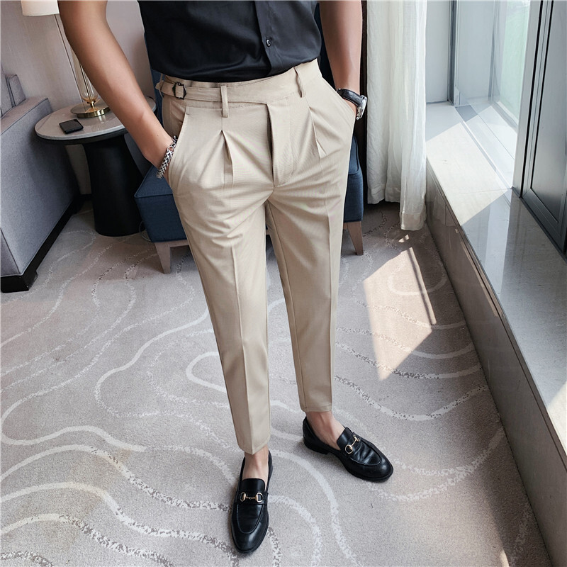 スーツ CULLNI/ Slim Flare Pintuck Gurkha Pants CULLNI/ Slim Flare Pintuck Gurkha Pants