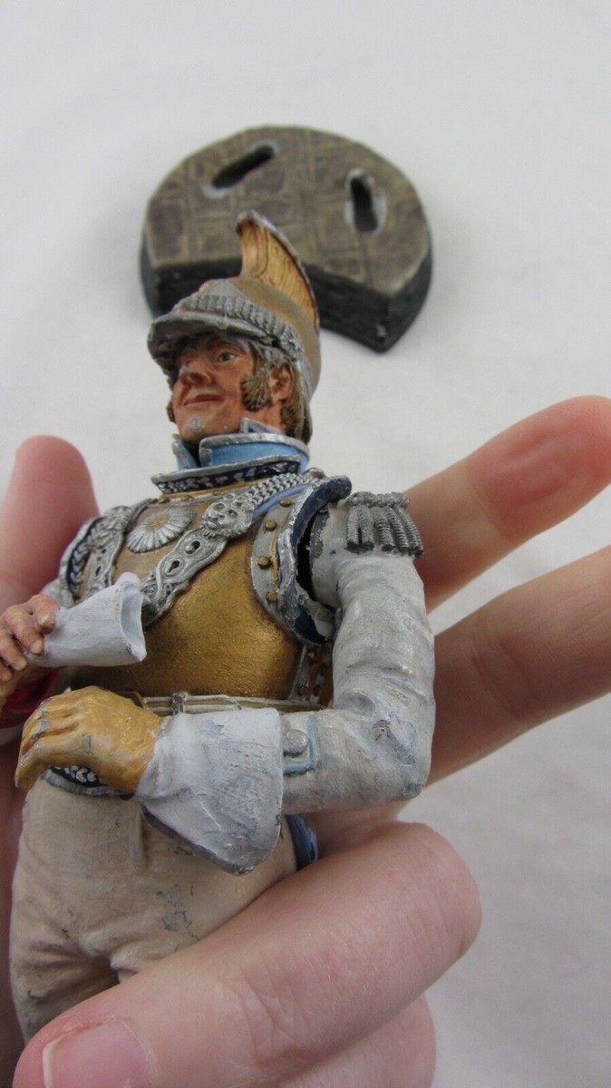 Figurine Series77 Lancier Français Premier Empire 77mm à Peindre Plomb Beneito Durendal