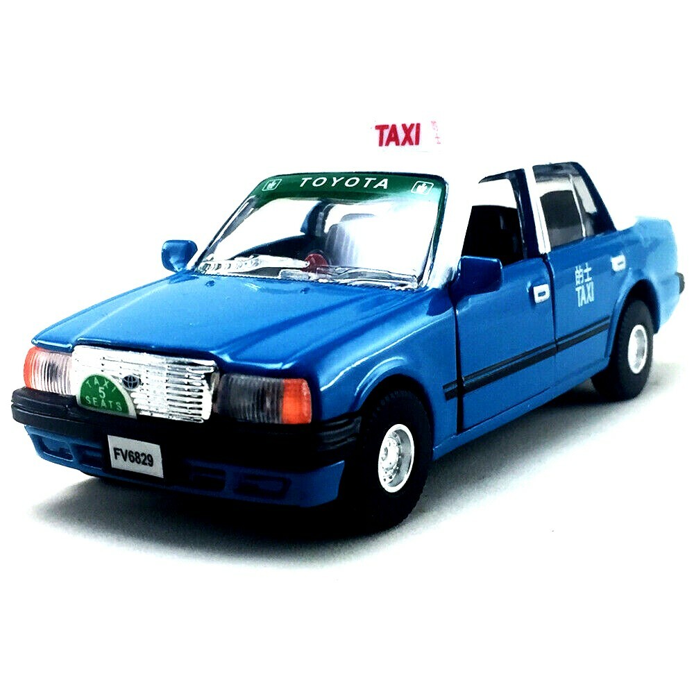 トミカトヨタCROWN  COMFORT トミカ トヨタ クラウン コンフォートタクシー（赤/銀） ※香港