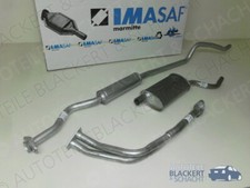 IMASAF Auspuffset komplett für Opel Kadett D 1.0 + 1.2 + 1.2S 1979-1984