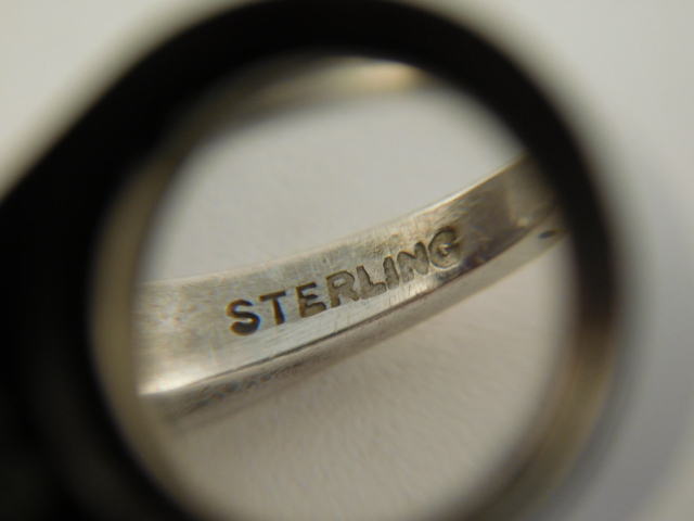 STERLING SILVER RING CENTURION CAESAR KNIGHT SIGN… - image 11