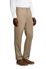 Lands' End Men's Casual Traditonal Fit Plain Chino Pants