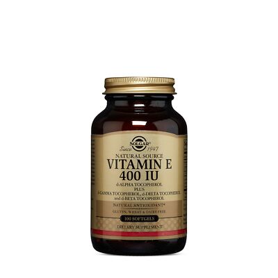Solgar vitamin e 400 iu alpha softgels- 100 ct