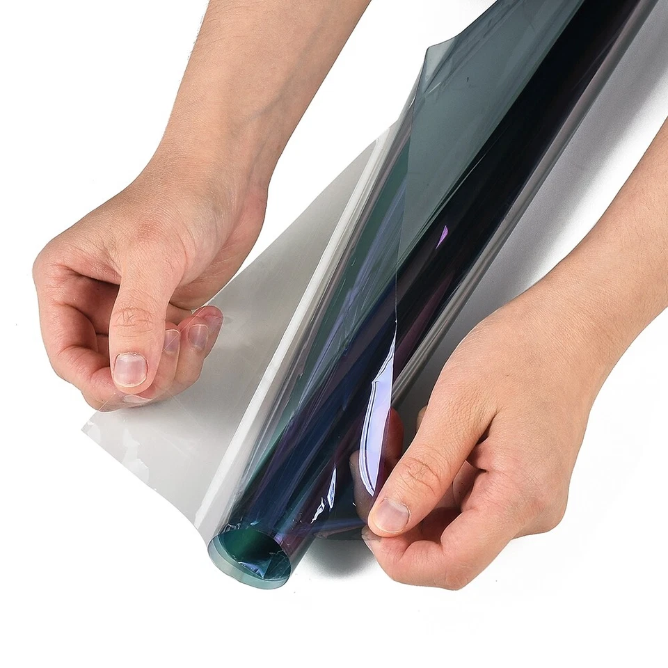 73.8%VLT Chameleon Blue Car Side Front Window Tint Film Sticker Solar Wrap 1Mx3M - Image 4 of 4