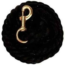 Weaver Leather Cotton Lead Rope Black 5/8in x 10 ft