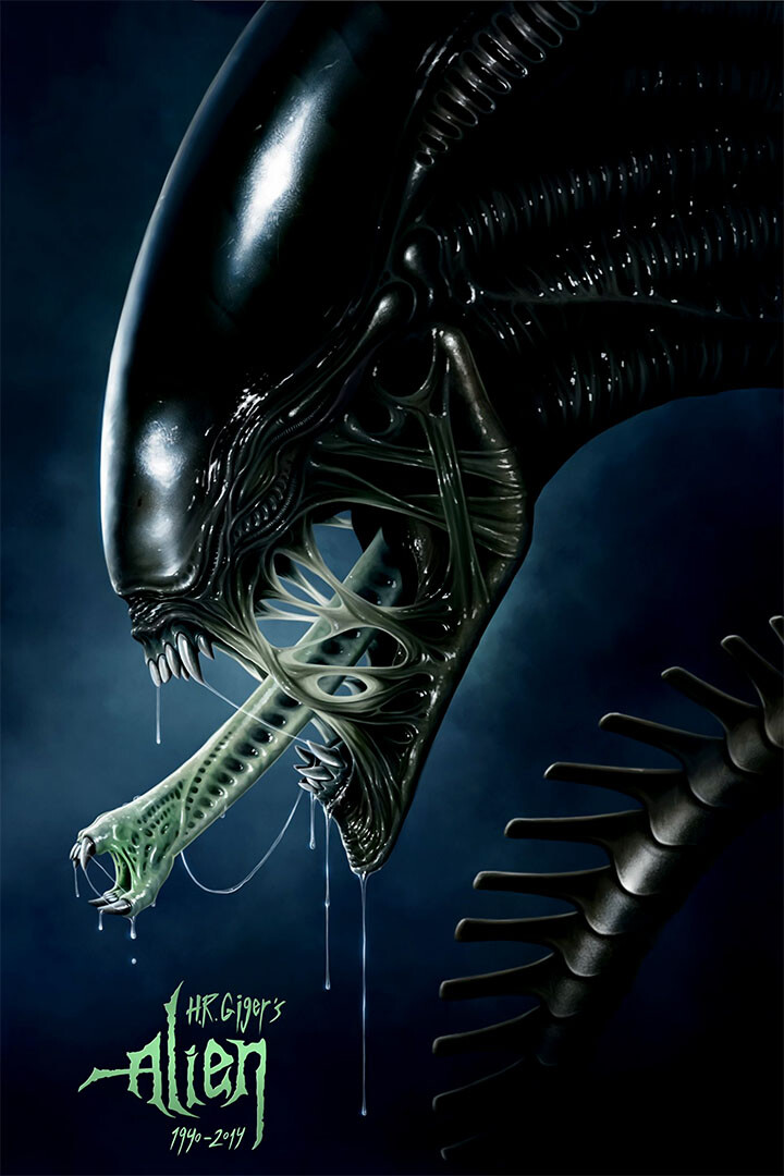 Alien Movie Science Fiction Adventure Horror Wall Art Home Decor