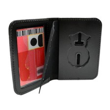 Perfect Fit Air Force SP Security Police Leather Badge Case Single ID Carrier