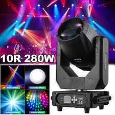 280W 10R Beam Moving Head Stage Light DMX Gobo Spot Lighting DJ Disco Party US