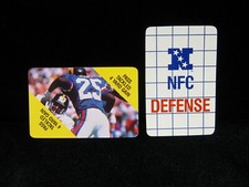 1988 Jerry Gray L.A. Rams MacGregor Card "Pass Tackled 4 Yard Gain"