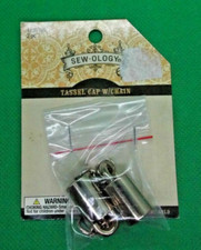 Sew-Ology 1439108 Tassel Caps with Chain pkg. 2 - Description Below