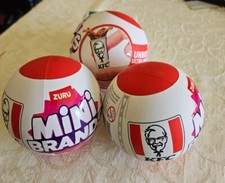 Mini Brands KFC By Zuru 2024 3 Count 