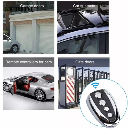 4/8x Telecomando Backup Chiave Apricancello Scorrevole Operatore Automatico 433MHZ HOT - Foto 8 di 17