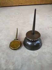 2 OLIATORI BURETTES VINTAGE x BICI EPOCA  /MOTO VELO ANCIEN EROICA x ESPOSIZIONE