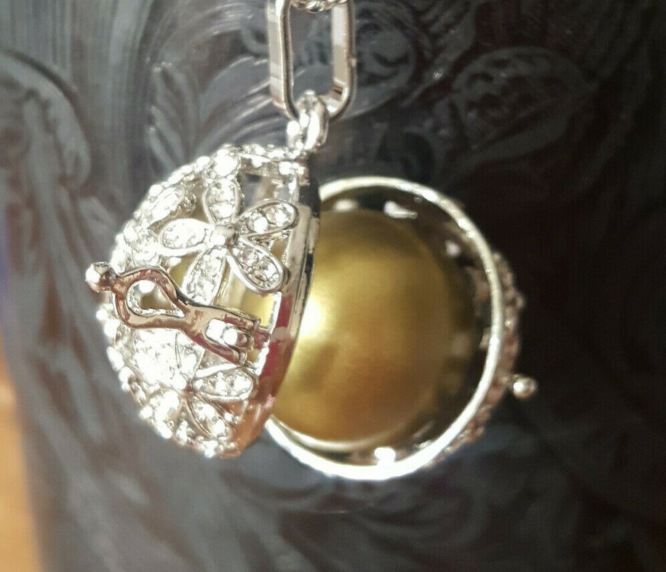 Engelsrufer Aus Silber Mit Kugelkette - Modell Reaksa Für Schwangere