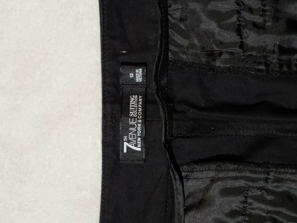 Pantalones Cortos 7th Avenue Design Studio New York & Company Mujer Negro Caqui 12 Foto 3 de 4