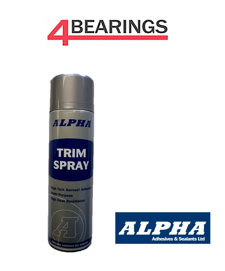 Alpha Trim Spray High Heat Resistance Adhesive - Headliners & Car Trims 500ml