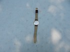 LONGINES VINTAGE 150 7229 GOLD DIAL QUARTS WATCH W/ ORIGINAL LIZARD SKIN BAND — photo 7