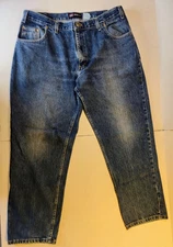 Faded Glory Original Size 36X29 Blue Jeans Mens 100% Cotton 29" Inseam Clean