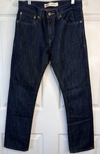 Levi's Boys 511 Slim Fit Dark Wash Jeans - Size 16 28x28