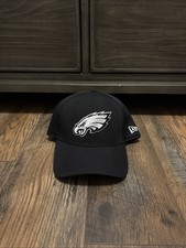 New Era 39Thirty Philadelphia Eagles Black Mesh Back Large/XLarge Hat