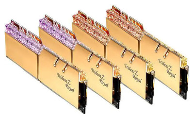    G.SKILL TridentZ Royal RGB 64GB (4x16GB) 3200 MHz *14-14-14-34* DDR4 *B-DIE*