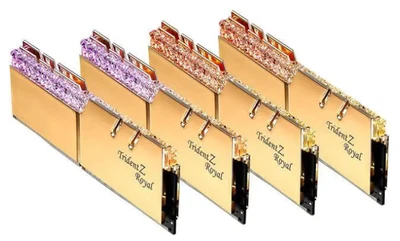 ✔✔ G.SKILL TridentZ Royal RGB 64GB (4x16GB) 3200 MHz *14-14-14-34* DDR4 *B-DIE* - image 1 of 4