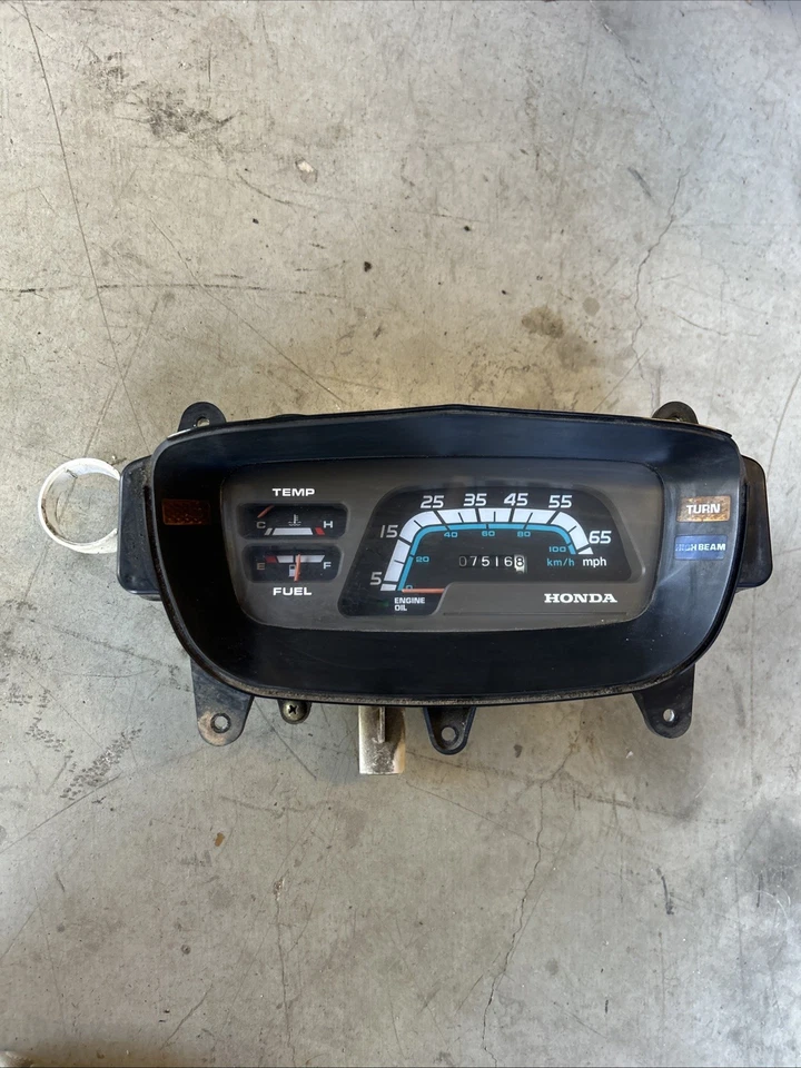 Honda Elite CH150 1987 velocímetro cuadro de instrumentos odómetro fabricante de equipos originales Foto 2 de 4