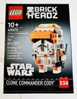 LEGO BRICKHEADZ Star Wars Clone Commander Cody (40675) New/Sealed/Retired