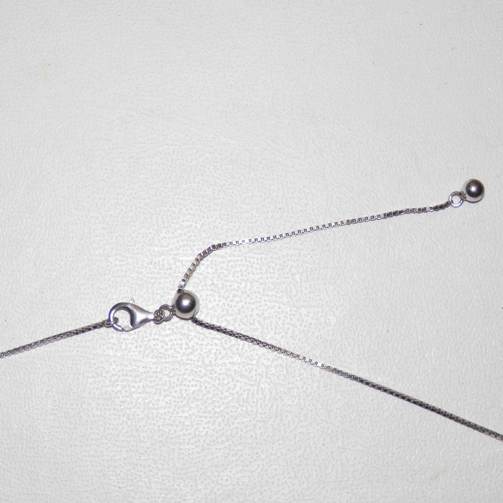 20" Sterling Silver 925 Rectangular Emerald Cut  … - image 4