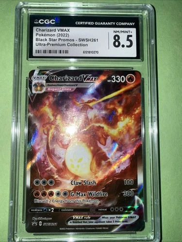 New ListingCharizard VMAX SWSH261 - Sword & Shield Ultra-Premium Collection CGC 8.5🔥🐉💎