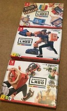 Nintendo Switch Labo - Variety Kit 01, Robot Kit 02, Vehicle Kit 03