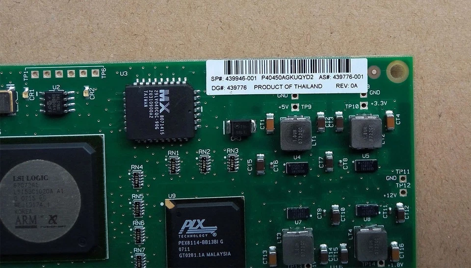 HP LSI Logic LSI20320IE PCI-Express PCIe SCSI Ultra320 LVD Controller 439946-001 - Image 3 of 3