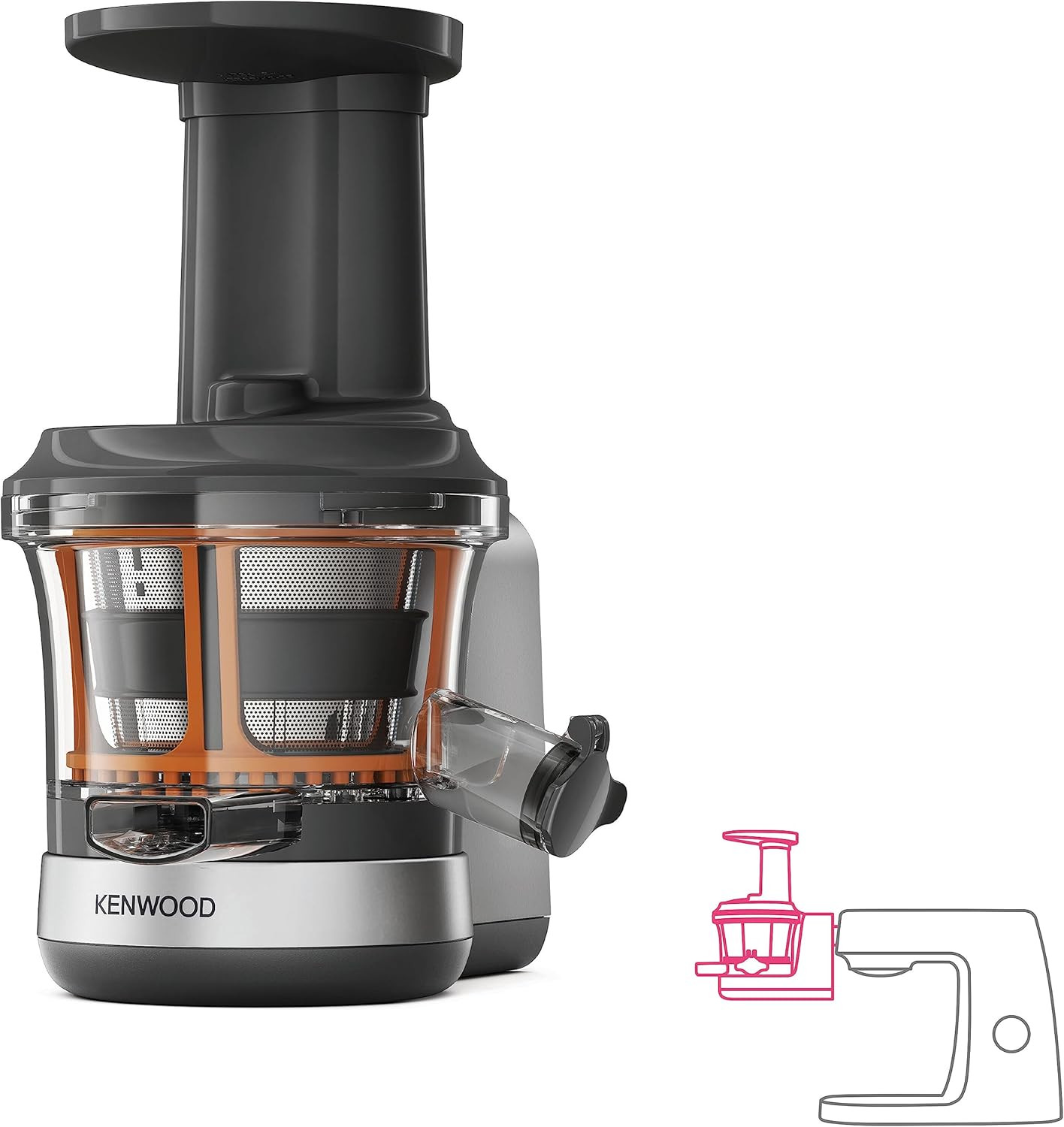 Accessorio Estrattore Kenwood KAX720PL | Compatibile Chef e kMix - 2