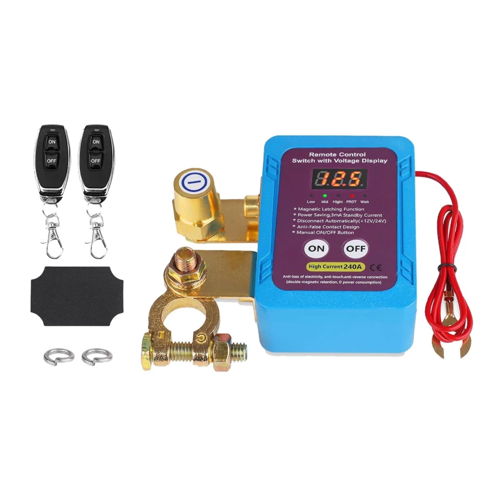 Remote Control of Car Devices for Anti-Theft Safety,Disconnect Switch Controll6T