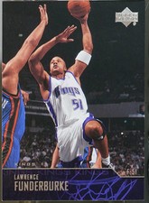 2003-04 Upper Deck #240 Lawrence Funderburke Basketball VG