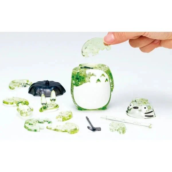 My Neighbor Totoro, 3D Puzzle, 42 Pieces, Crystal Puzzle Totoro, Grain, Ages 7+ - Image 2 of 3