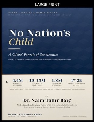 No Nation's Child by Naim Tahir Baig Paperback Book