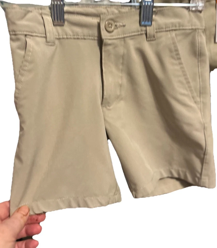 Paquete de 2 piezas pantalones de pierna recta French Toast para niños talla 5 nuevos con etiquetas + pantalones cortos izod caqui Foto 3 de 4