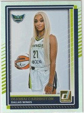 2025 DONRUSS WNBA DiJONAI CARRINGTON WINGS #27 SILVER FOIL SP!