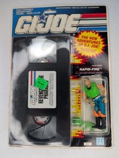 GI Joe 1990 Rapid Fire with Revenge Of The Pharaohs VHS  MOC - Hasbro