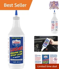 Engine Oil Stop Leak 1 Quart Universal Seal Rejuvenation Reduces Noise