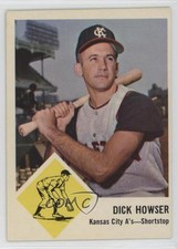 1963 Fleer Dick Howser #15 c1a