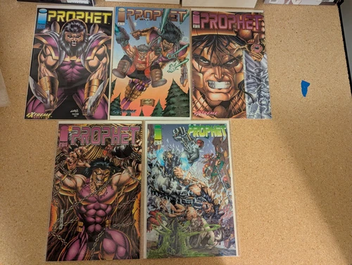 Prophet #1-5 [Complete] Liefeld Platt 1993 Image VF/NM