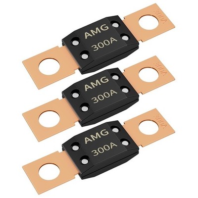 300A MEGA Fuse High Current Bolt Mount Automotive 300 Amp MEGA/AMG Fuse for C...