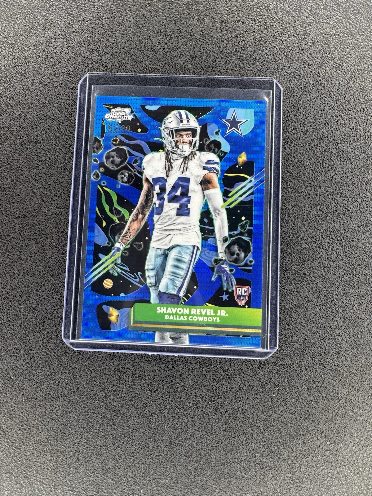 Shavon Revel Topps Cosmic Chrome #130 Blue Moon