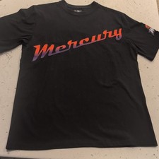 Phoenix Mercury Basketball Short Sleeve Shirt Black Embroidered Size Large