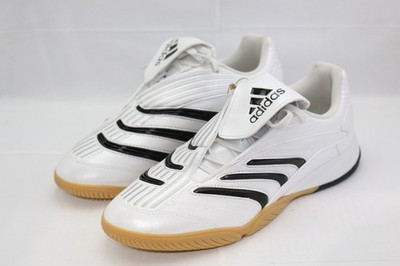 New In Box Adidas Predator Sala White/Black/Gum JQ3915 Men Size 9.5