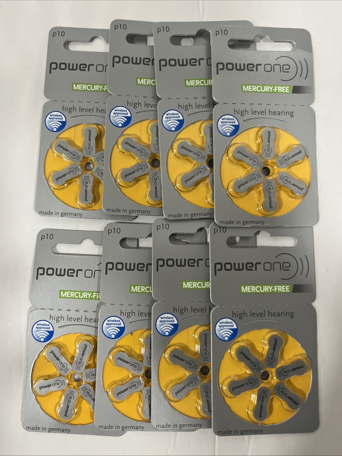 PowerOne P10 High Level Hearing Aid Batteries ALL EXPIRED 20