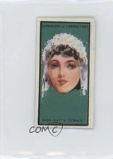 1923 Turf Cigarettes Conan Doyle Characters Green Back Miss Hatty Doran #25 04le